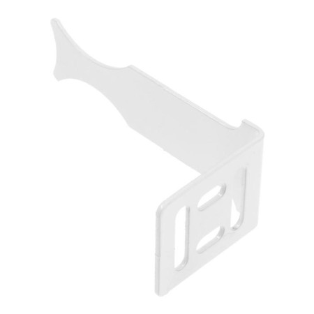 Bracket for the radiator Masterprof ID.030107, corner, universal, white-1