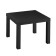 Gouring Lakk table, 550x550x440, black