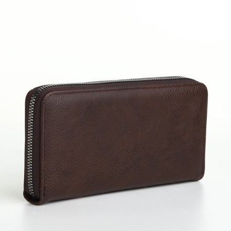 Pearl husband, 19.5*2.5*10 cm, 6 depth + n/pocket, d/maps, d/coins, on lightning, brown-2