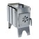 Mobile oven "Tourist", chimney d = 80 mm