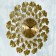 Watching clock, series: openwork, "Filoti", D-60 cm, dial-22 cm