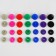 Plastic buttons, D = 12 mm, 150 pcs, in the organizer, colorful color