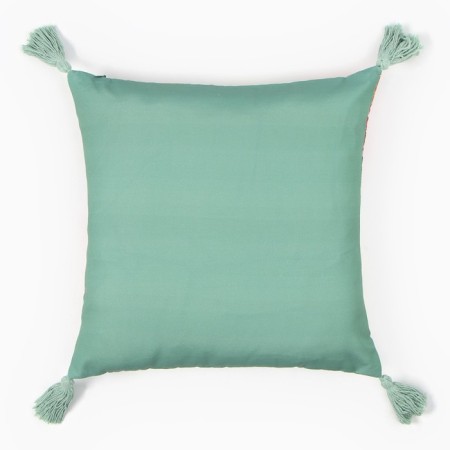 Decorative pillowcase with brushes Ethel Green 45x45 cm, polyester-3