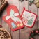 Set of kitchen. Dolyana "Gift": mittens 20x28 cm, severity 17x17 cm, 35% HL, 65% PE