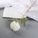 Artificial flowers "Galant hydrangea" D-7 cm 43 cm, white