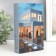 Safe Brush Todge to leatherette "Architecture and design. House with pool" 21x13x5 cm