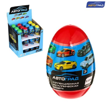 Metal machine in the egg License Car, mix