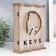 Klyuchnitsa tree 6 hooks "Filin in the circle" 19.8x6x25 cm