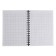 A notebook B5 80 sheets in a cage on a spiral Erichkrause IQ Fineline, B5, glossy, laminated mix