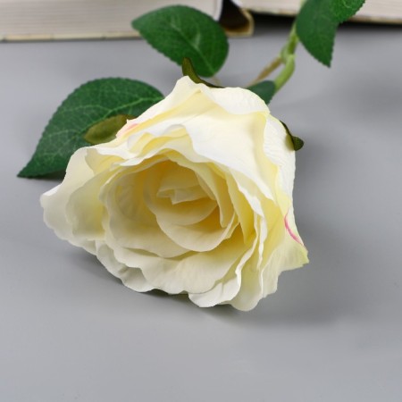 Artificial flowers "Tea extract" D-7 cm 44 cm, white-1
