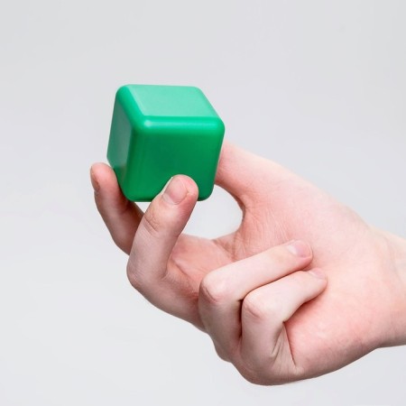 Set of colored cubes, 9 pieces, 4 × 4 cm-9