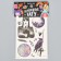 Set for creativity "Gloomy History", translated tattoos, 2 sheets