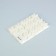 Figure of foam "Snowflake" 5 cm, white shine, set 15 pcs