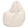 Master-Maserrati positive chair, size XL, diameter 95 cm, height 125 cm, velor, vanilla color