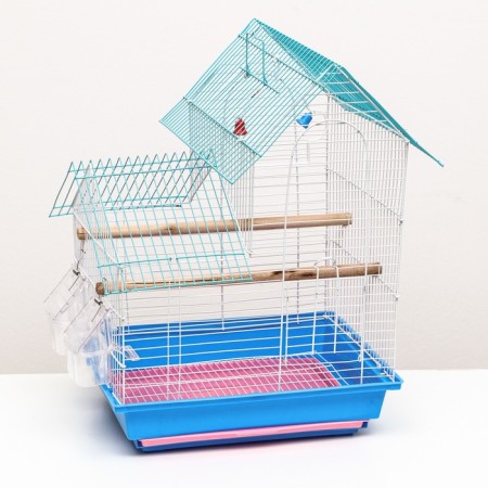 Poultry cell is equipped BD-2/5H, 34 x 27 x 47 cm, blue-8