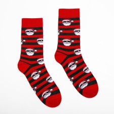 Male socks, red color, size 27-29