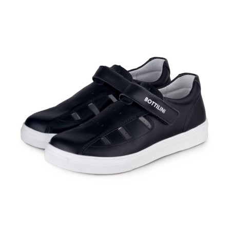 Polobotins for children, size 33, black color
