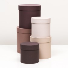 Set of hats 5 in 1, sand, 23 x 23-15 x 15 cm