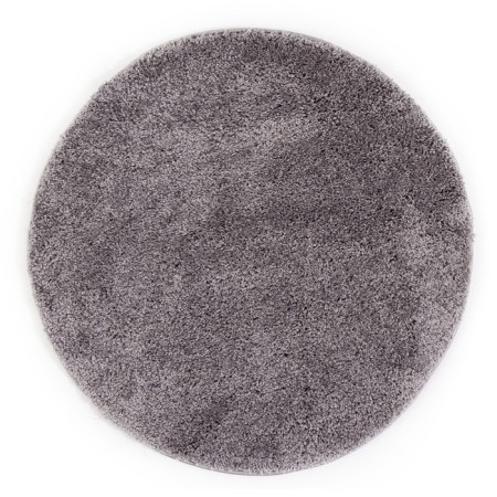 Sheggy carpet round 100x100 cm, polypropylene 100%, juts