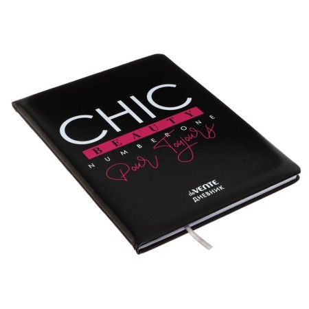 Universal diary for grade 1-11, solid cover, artificial leather, foam rubber, liesse, 80 g/m2-1