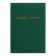 Book of accounting, 96 sheets, boumvinyl cover, offset block, cell, green color