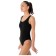 Grace dance gym swimsuit, on wide straps, p. 42, black color
