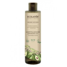 Шампунь-бальзам для волос Ecolatier «Питание & сила», 2 в 1, 350 мл