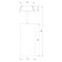 Lamp ceiling Elektrostandard, Diffe LED 15 W, 66x66x208 mm, IP20, silver color