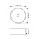 Comforty 7078a sink, invoice, white color