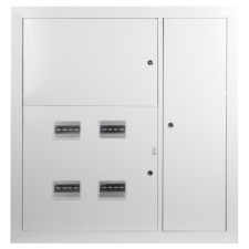 Building Metal Building Era Simple SHE-4 (1000x960x140) 4 apartment IP31 UHL3, gray