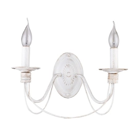Bra Freya Fr2046-Wl-02-Welia, 195x380x200 mm, E14, 2x60W, white color with gold-2