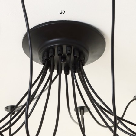 Lamp "Spider" 16he27 40W Black Bayerlux-5