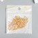 Decor for creativity Metal 9 ears "Lotus flower" gold 2.3x4.4 cm