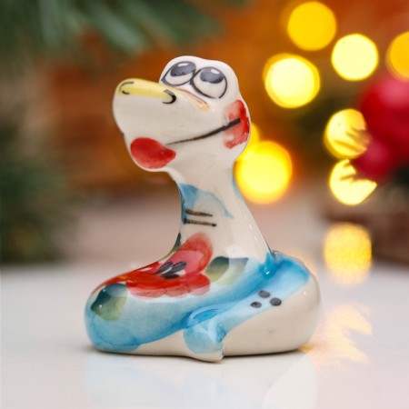 New Year. Souvenir "Vasya" 5.5 × 5.5 cm, gzhel, color-3