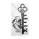 4-local "kittens" hanger, black