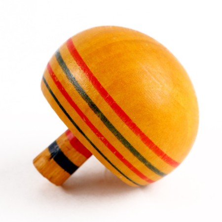 Wooden top "Robby" 4.1 × 3.9 × 3.9 cm-1