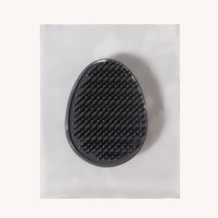 Massage comb, 9 × 7 cm, gray color-4