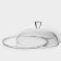Glass cake stand with Patisserie lid, D = 32.2 cm