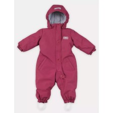 Комбинезон детский демисезонный MOWbaby Eskimo, рост 86 см, цвет ягодный