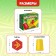 Board game "Jumping glass", 2 players, 7+