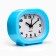Clock - HELL WITHOULLE "Classic" on legs, discrete move, 10 x 8.5 cm, aaa, blue