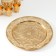 Set of wine jug, 6 glasses and tray "Istanbul. Medallion and patterns" Gold