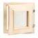 Window, 30 × 30cm, double glass of linden, outer opening