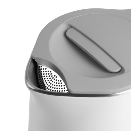 Electric kettle Galaxy Gl 0340, metal, 1.5 l, 1800 watts, adjustment t °, white-2