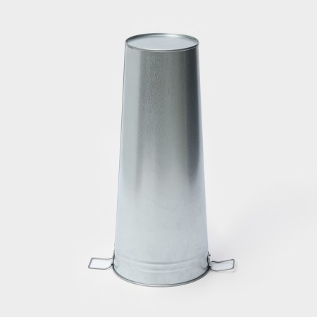 Vazon galvanized with handles, 11 l, h = 49 cm, GOST-4