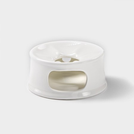 Porcelain stand for heating Wilmax, D = 13 cm, white color