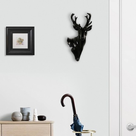 Nast-light decor "Deer" 30 x 14 cm, black-1