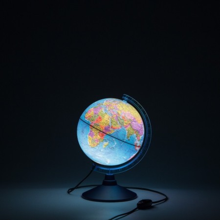 Political Globen Globe, interactive, diameter 210 mm, backlight, with glasses-1