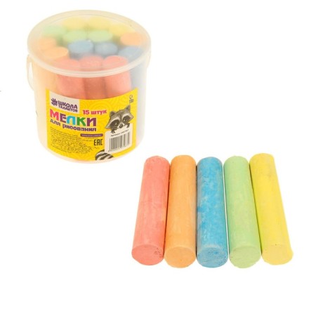 Loars for drawing, set of 15 pcs., 5 colors-1