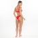 Separate female swimsuit (top/panties), red color, size 80C